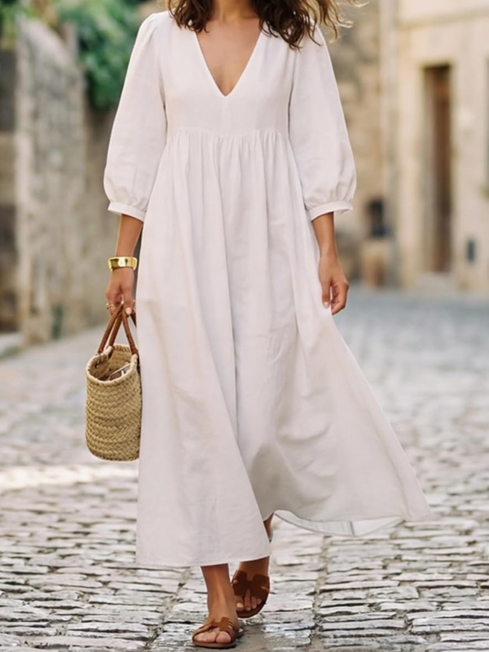 NWT White Maxi